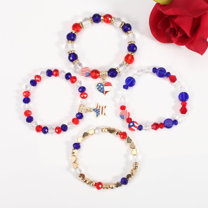 Lonext Halloween Bracelets Stackable Heishi Beaded Stretch Bracelets - Image 5